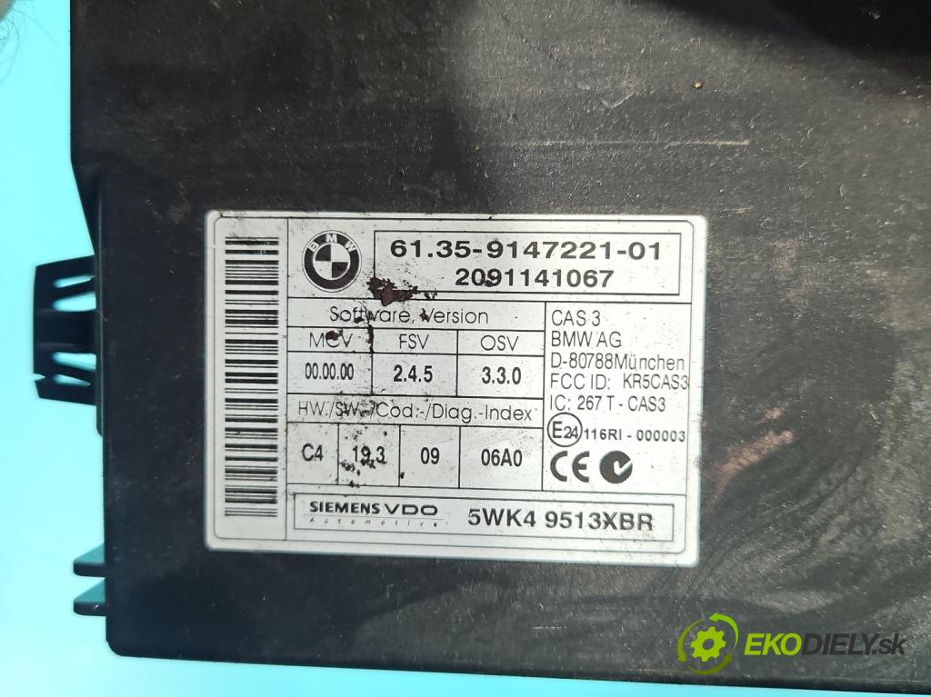 Mini One II 2006-2013 1.4 16V 95 HP manual 70 kW 1397 cm3 3- riadiaca jednotka ostatné 9147221-01