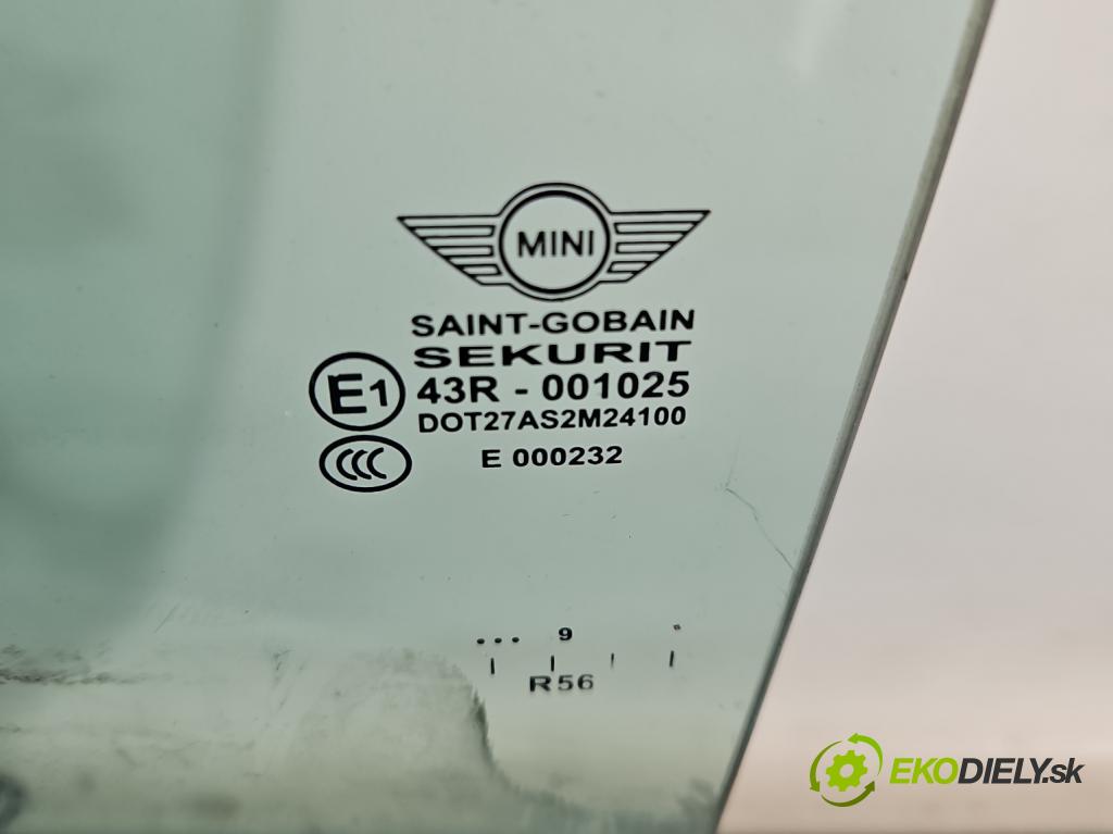 Mini One II 2006-2013 1.4 16V 95 HP manual 70 kW 1397 cm3 3- sklo dvere predné ľavé