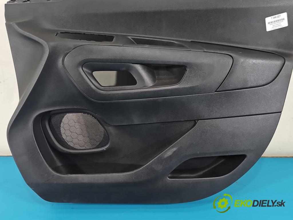 Toyota Proace City 1.5 D4D 131 hp automatic 96 kW 1499 cm3 5- Tapacír: dveře přední pravé 98167913ZD