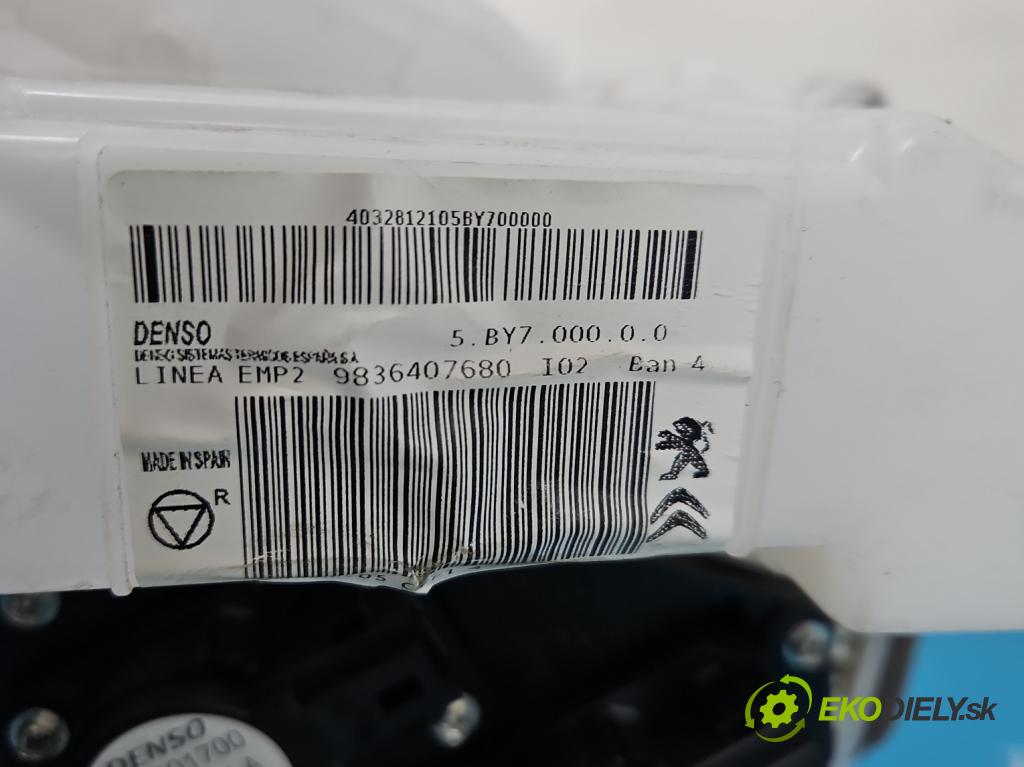 Toyota Proace City 1.5 D4D 131 hp automatic 96 kW 1499 cm3 5- radiátor 9836407680 (Radiátor topení)