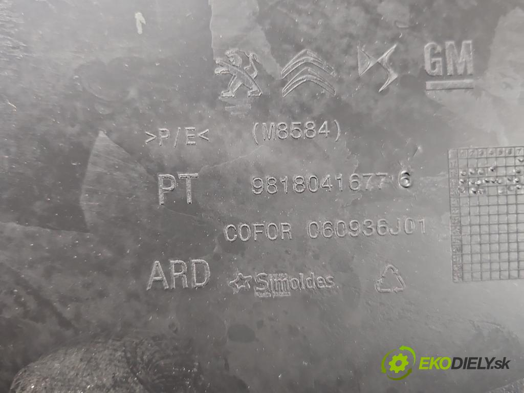 Toyota Proace City 1.5 D4D 131 hp automatic 96 kW 1499 cm3 5- Tapacír: dveře zadní pravé 9818041677