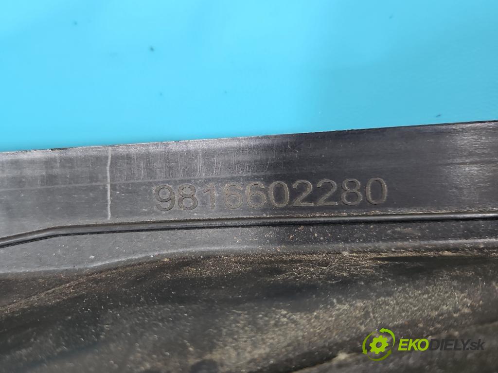 Toyota Proace City 1.5 D4D 131 HP automatic 96 kW 1499 cm3 5- torpédo 9816602280 (Torpédo (plast pod čelným sklom))