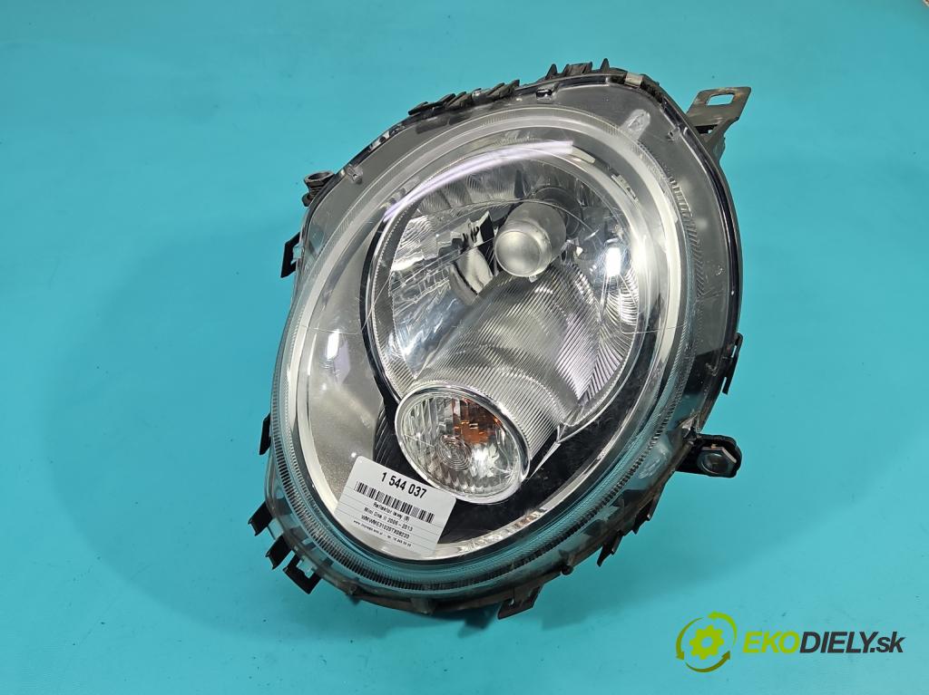 Mini One II 2006-2013 1.4 16V 95 HP manual 70 kW 1397 cm3 3- Reflektor: ľavý 0301225303 (Kľučka dverí ostatné)