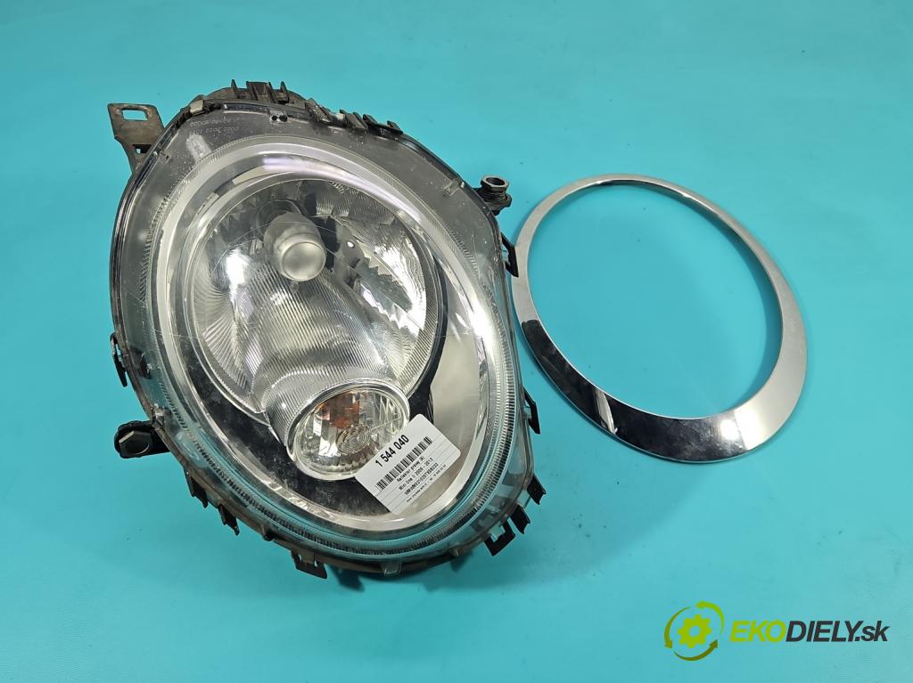 Mini One II 2006-2013 1.4 16V 95 HP manual 70 kW 1397 cm3 3- Reflektor: pravý 0301225304 (Svetlo predné pravé)