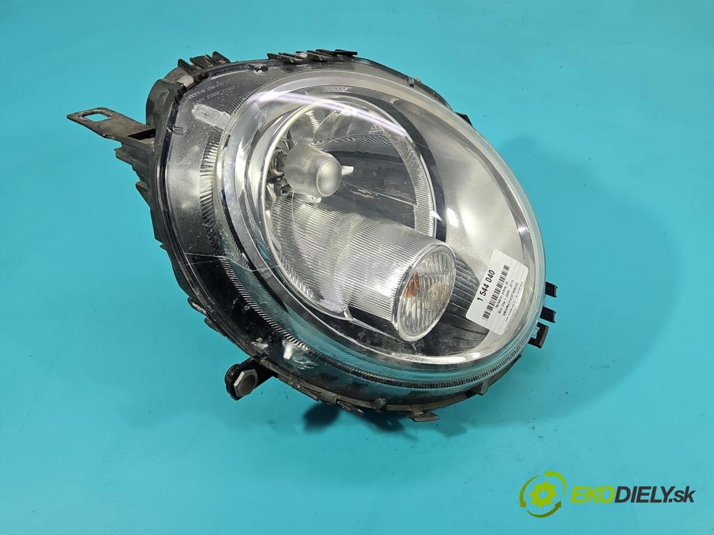 Mini One II 2006-2013 1.4 16V 95 HP manual 70 kW 1397 cm3 3- Reflektor: pravý 0301225304 (Svetlo predné pravé)