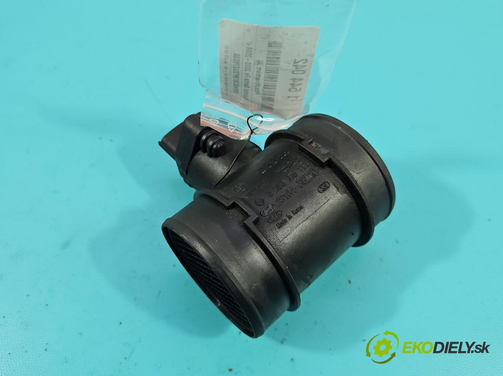 Hyundai Santa Fe 2000-2006 2.4 16V 150 HP manual 110 kW 2400 cm3 5- průtokoměr: 0280218111 (Váha vzduchu)