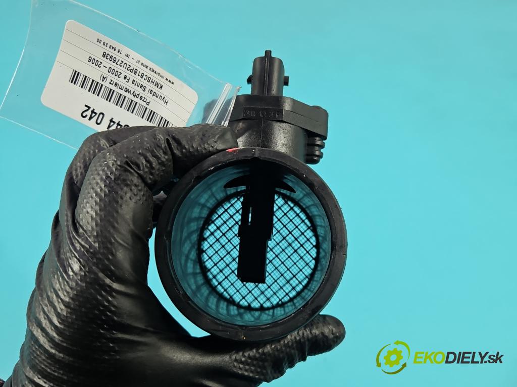 Hyundai Santa Fe 2000-2006 2.4 16V 150 HP manual 110 kW 2400 cm3 5- průtokoměr: 0280218111 (Váha vzduchu)