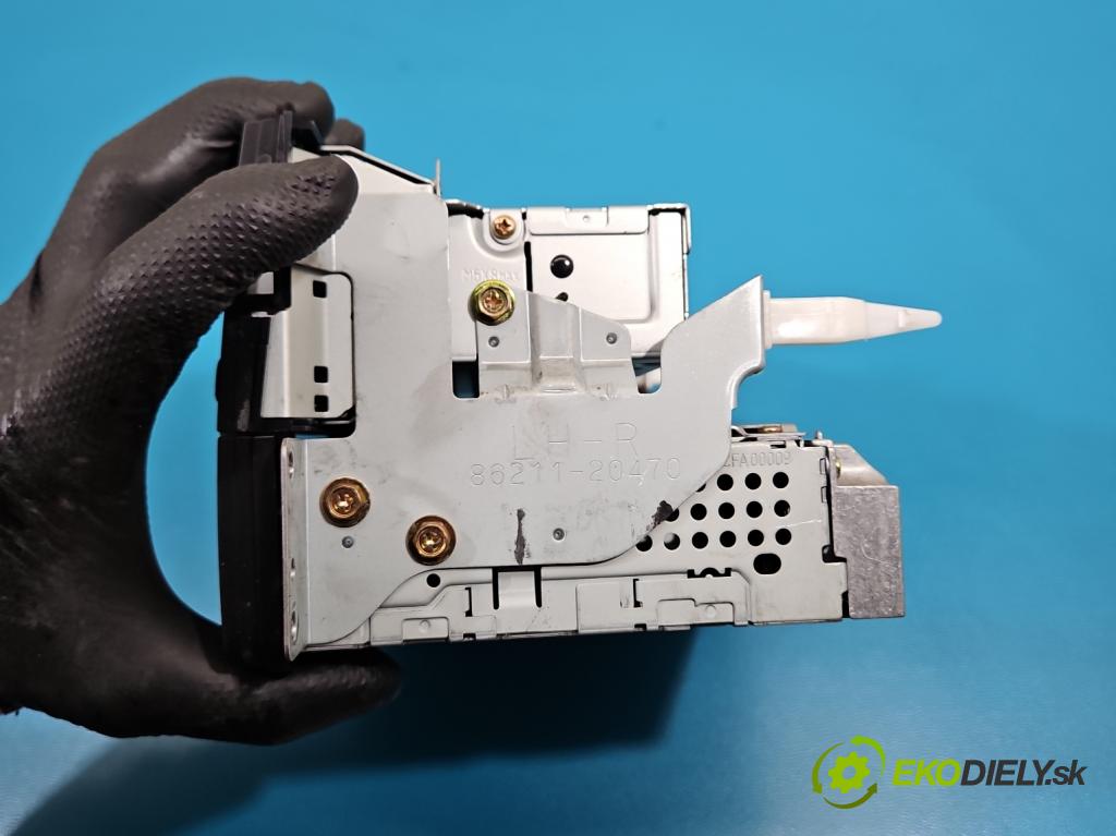 Toyota Avensis I T22 1997-2003 1.6 vvti 110 HP manual 81 kW 1598 cm3 4- Radio originál 86110-05011