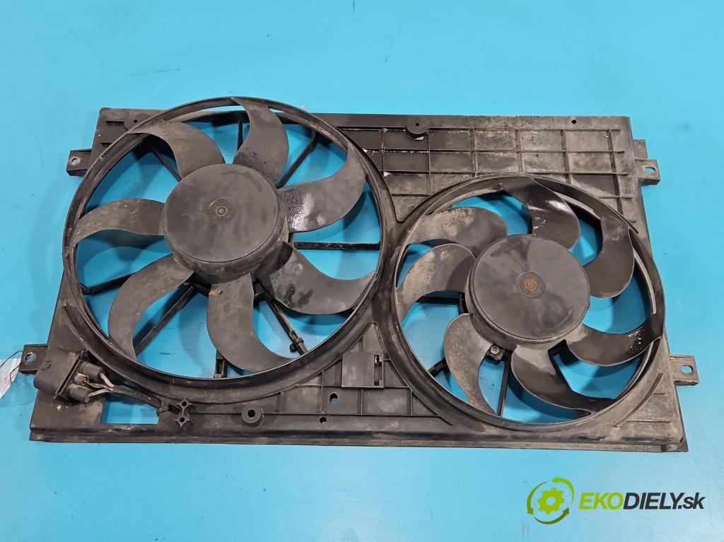 Vw Touran I 2003-2015 1.9 tdi 105 hp manual 77 kW 1896 cm3 5- ventilátor chladič 1K0121207J