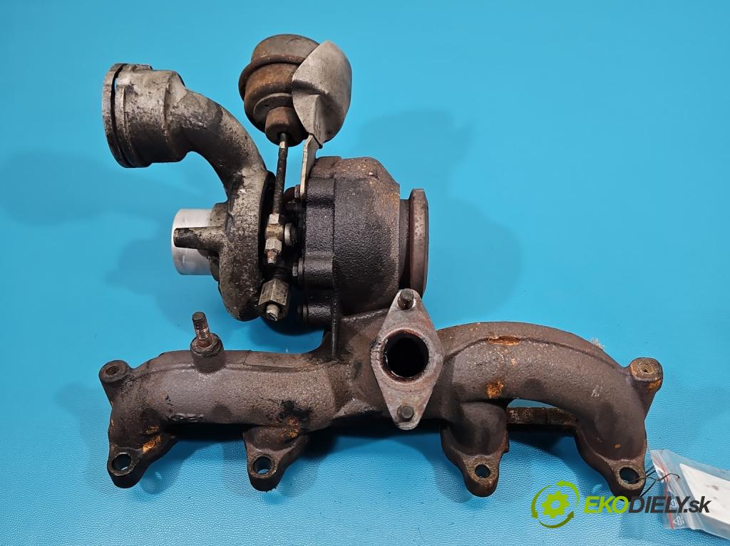 Vw Touran I 2003-2015 1.9 tdi 105 hp manual 77 kW 1896 cm3 5- Turbodmychadlo BV39A-0022 (Kompletní turbodmychadlo)