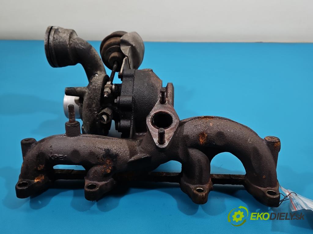 Vw Touran I 2003-2015 1.9 tdi 105 hp manual 77 kW 1896 cm3 5- Turbodmychadlo BV39A-0022 (Kompletní turbodmychadlo)