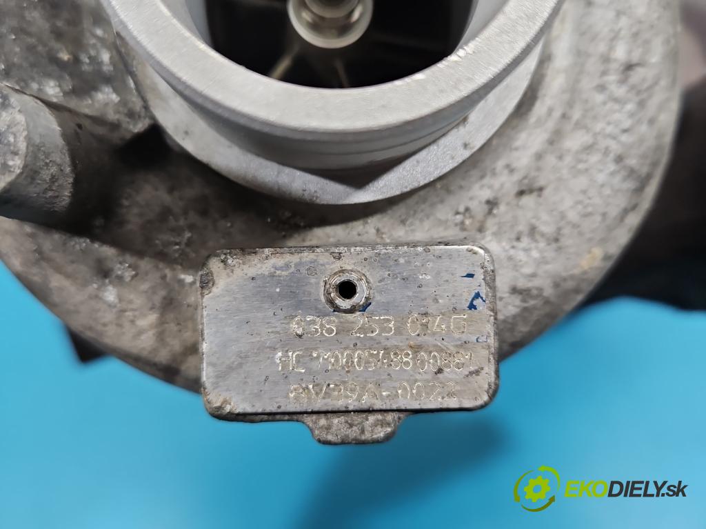 Vw Touran I 2003-2015 1.9 tdi 105 hp manual 77 kW 1896 cm3 5- Turbodmychadlo BV39A-0022 (Kompletní turbodmychadlo)