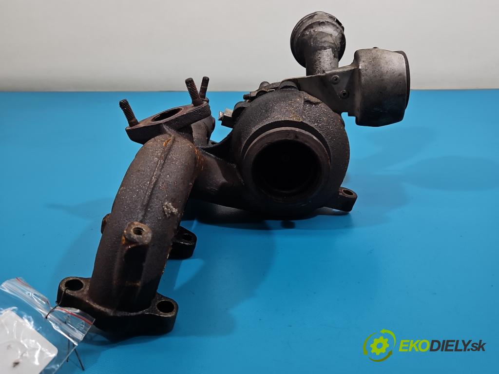 Vw Touran I 2003-2015 1.9 tdi 105 hp manual 77 kW 1896 cm3 5- Turbodmychadlo BV39A-0022 (Kompletní turbodmychadlo)