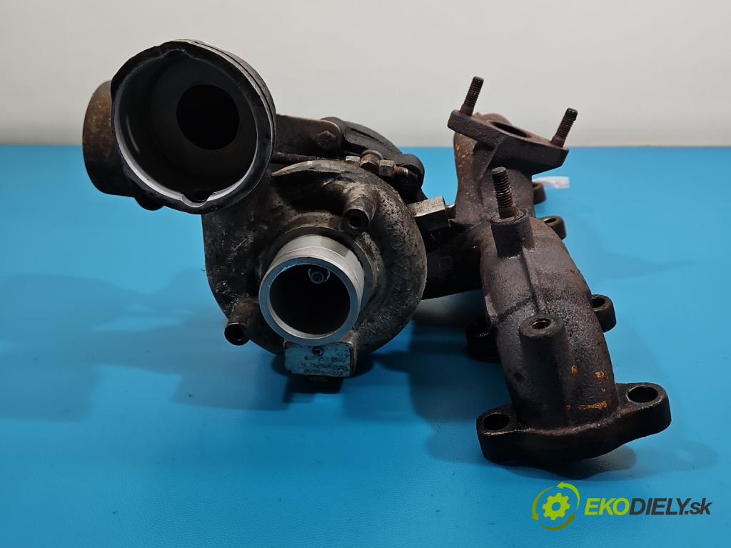 Vw Touran I 2003-2015 1.9 tdi 105 hp manual 77 kW 1896 cm3 5- Turbodmychadlo BV39A-0022 (Kompletní turbodmychadlo)