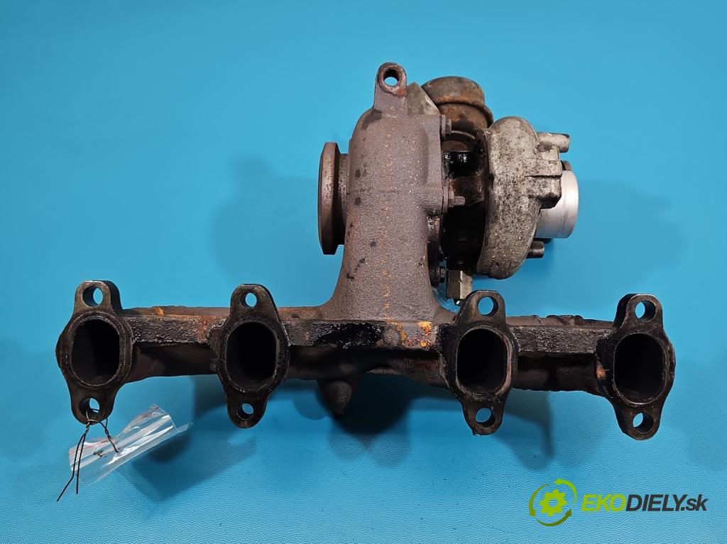 Vw Touran I 2003-2015 1.9 tdi 105 hp manual 77 kW 1896 cm3 5- Turbodmychadlo BV39A-0022 (Kompletní turbodmychadlo)