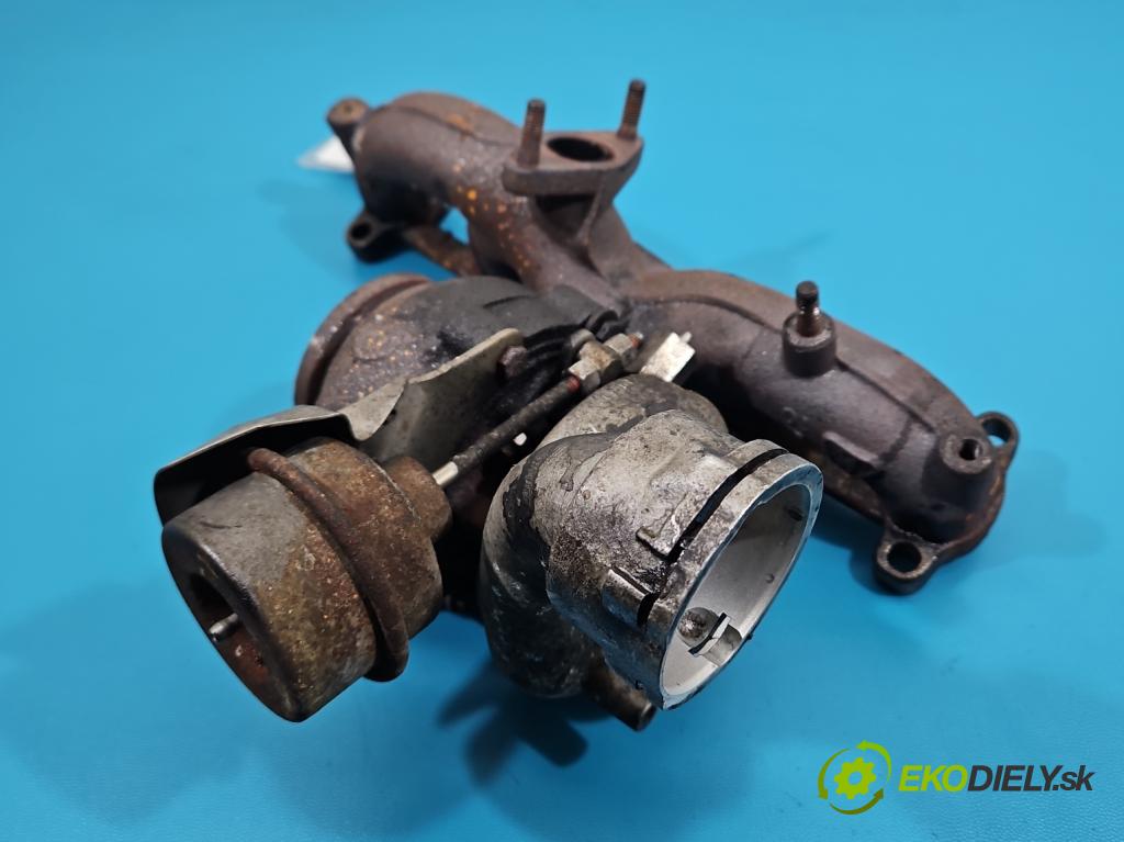 Vw Touran I 2003-2015 1.9 tdi 105 hp manual 77 kW 1896 cm3 5- Turbodmychadlo BV39A-0022 (Kompletní turbodmychadlo)
