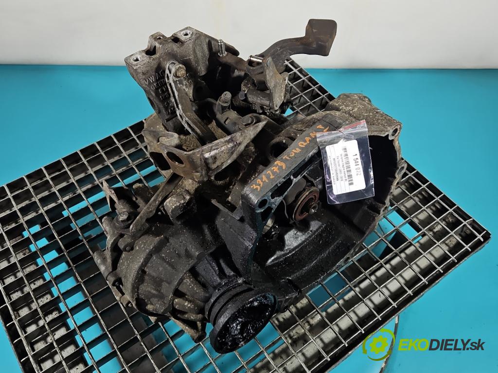 Vw Touran I 2003-2015 1.9 tdi 105 hp manual 77 kW 1896 cm3 5- převodovka stupňová manual GQN