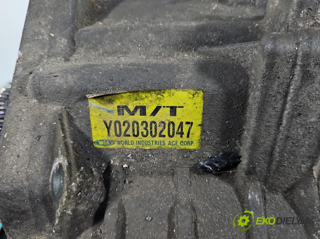 Hyundai Santa Fe 2000-2006 2.4 16V 150 hp manual 110 kW 2400 cm3 5- Redukce: Y020302047