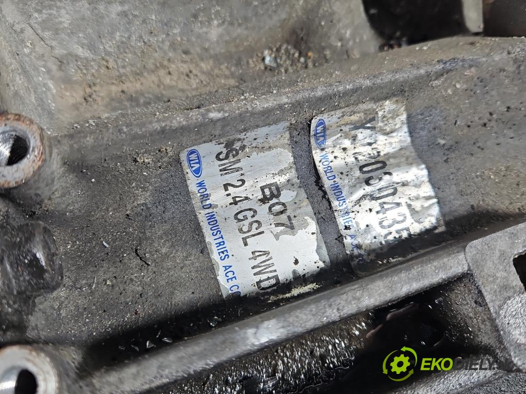 Hyundai Santa Fe 2000-2006 2.4 16V 150 HP manual 110 kW 2400 cm3 5- prevodovka stupeň,rýchlosť manual