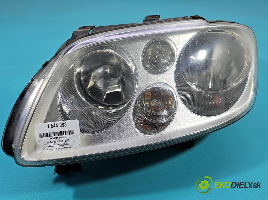 Vw Touran I 2003-2015 1.9 tdi 105 HP manual 77 kW 1896 cm3 5- Reflektor: ľavý 1T0941005F (Kľučka dverí ostatné)
