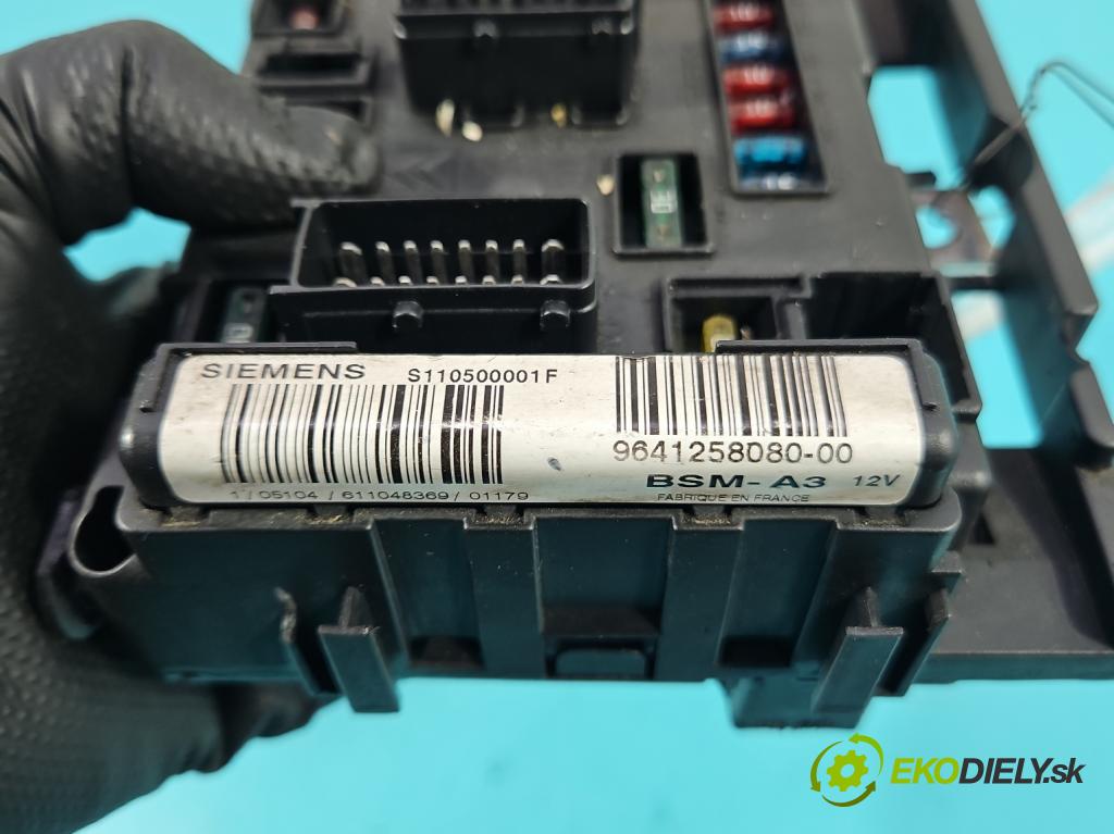 Citroen C5 I 2001-2008 2.0 hdi 109 HP manual 80 kW 1997 cm3 5- riadiaca jednotka ostatné 9641258080-00