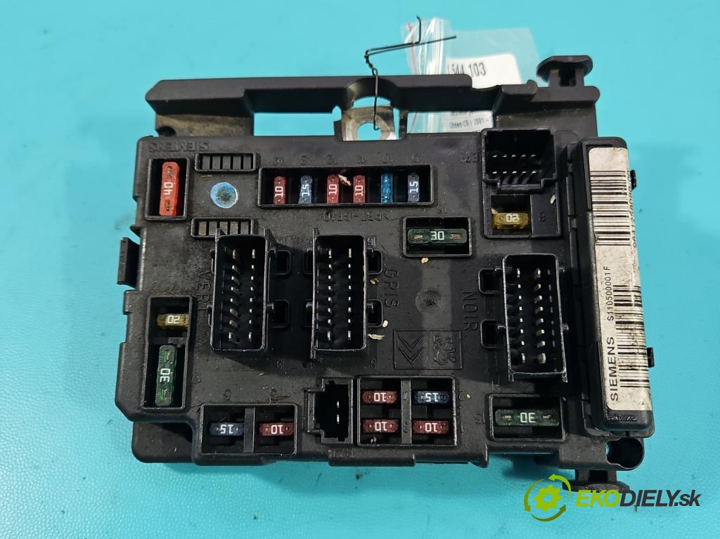 Citroen C5 I 2001-2008 2.0 hdi 109 HP manual 80 kW 1997 cm3 5- riadiaca jednotka ostatné 9641258080-00