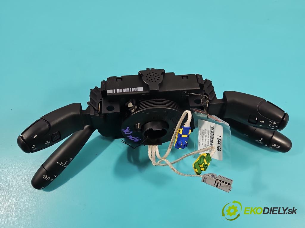 Citroen C5 I 2001-2008 2.0 hdi 109 HP manual 80 kW 1997 cm3 5- prepínač komplex: 96375849ZL (Prepínacie páčky pod volantom)