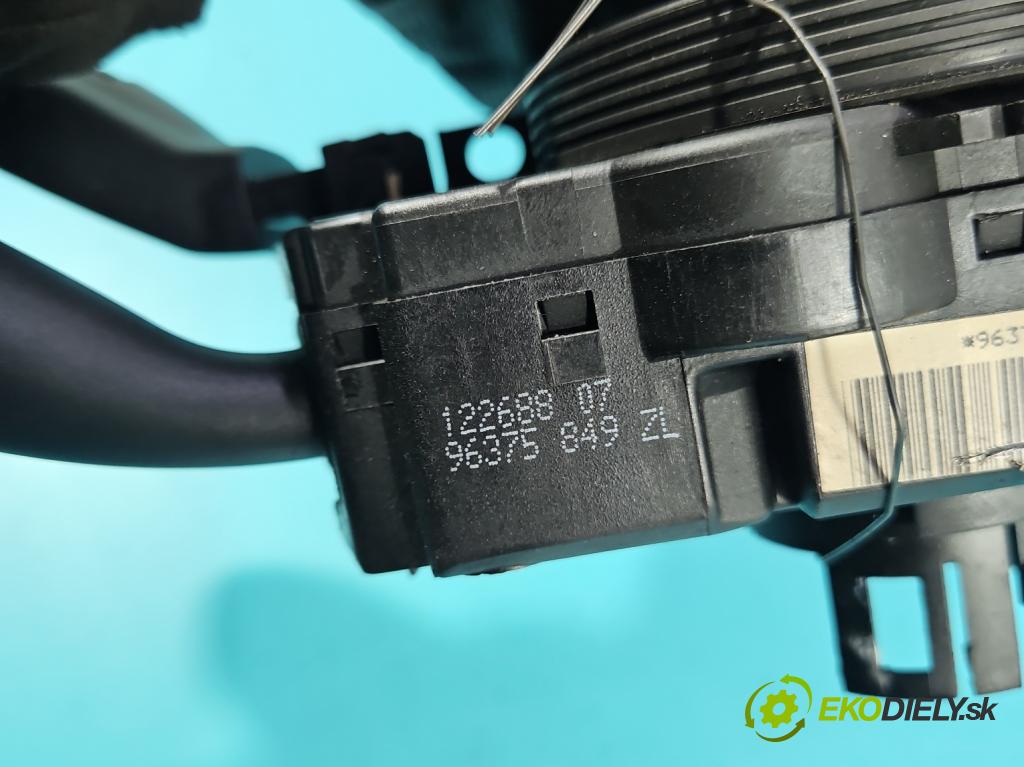 Citroen C5 I 2001-2008 2.0 hdi 109 HP manual 80 kW 1997 cm3 5- prepínač komplex: 96375849ZL (Prepínacie páčky pod volantom)