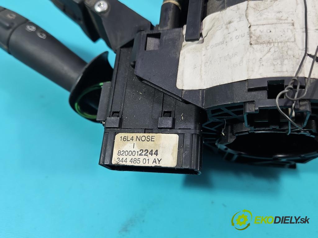 Renault Espace IV 2003-2014 2.2 dci 150 HP manual 110 kW 2188 cm3 5- prepínač komplex: 8200012244 (Prepínacie páčky pod volantom)