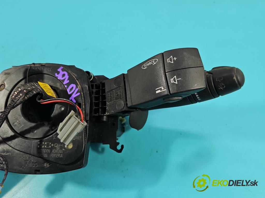 Renault Espace IV 2003-2014 2.2 dci 150 HP manual 110 kW 2188 cm3 5- prepínač komplex: 8200012244 (Prepínacie páčky pod volantom)