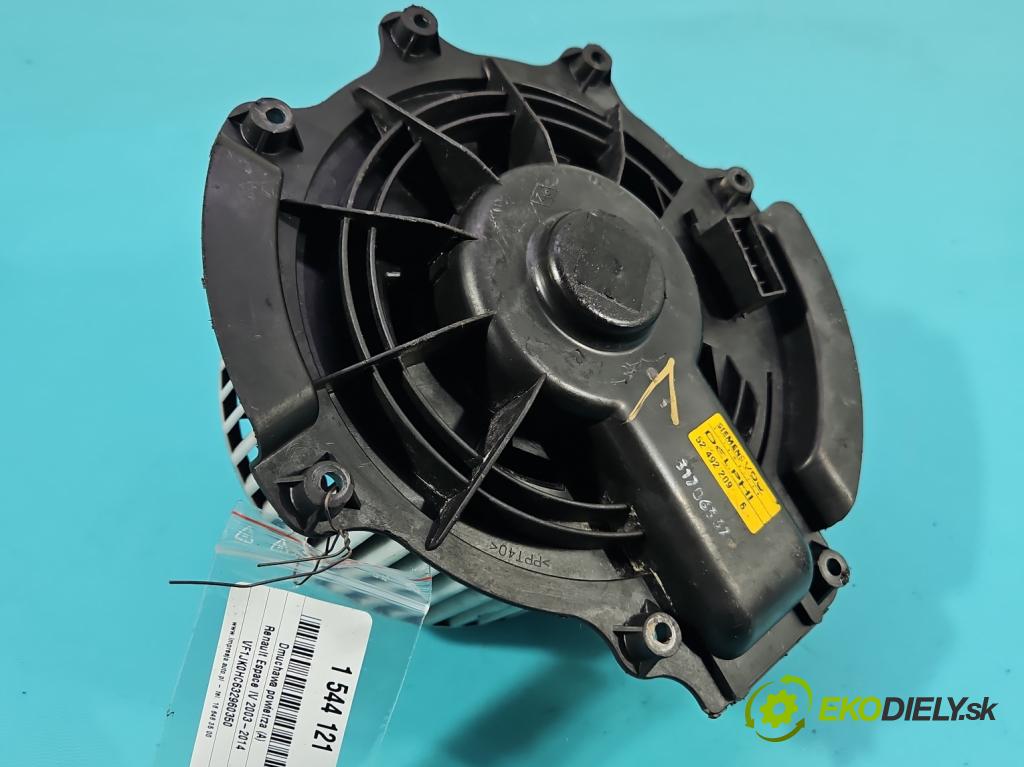 Renault Espace IV 2003-2014 2.2 dci 150 HP manual 110 kW 2188 cm3 5- ventilátor vzduchu 52492209