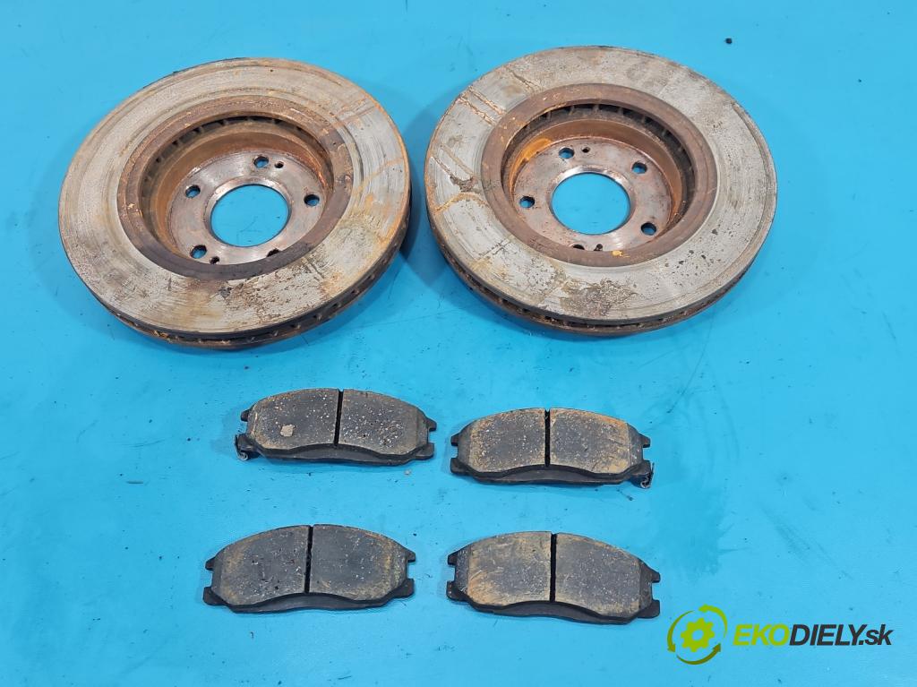 Hyundai Santa Fe 2000-2006 2.4 16V 150 HP manual 110 kW 2400 cm3 5- Štíty: brzdové predné