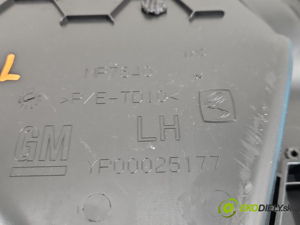 Opel Grandland 2017–2024 1.2 T 131 hp automatic 96 kW 1199 cm3 5- Tapacír: kufra: levé 98452853YX