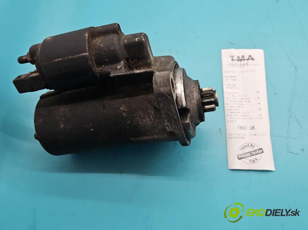 Vw Golf IV 1997-2003 1.4 16V 75 hp manual 55 kW 1390 cm3 5- startér:  (Startér)