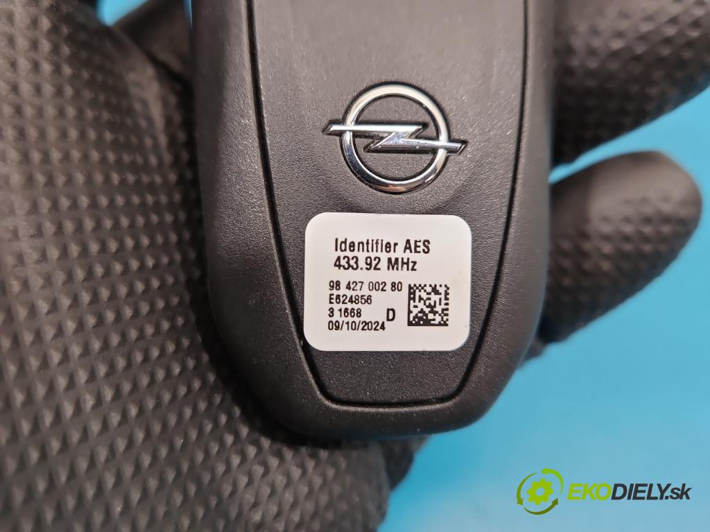 Opel Grandland 2017–2024 1.2 T 131 HP automatic 96 kW 1199 cm3 5- dialkové klíč: 9842700280