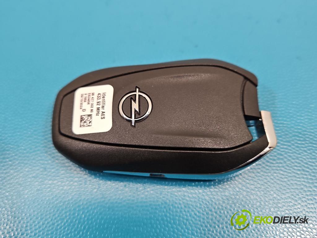 Opel Grandland 2017–2024 1.2 T 131 HP automatic 96 kW 1199 cm3 5- dialkové klíč: 9842700280