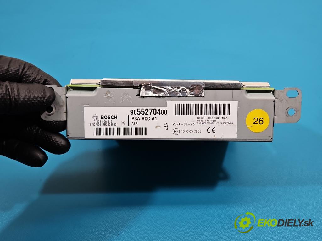 Opel Grandland 2017–2024 1.2 T 131 HP automatic 96 kW 1199 cm3 5- riadiaca jednotka ostatné 9855270480