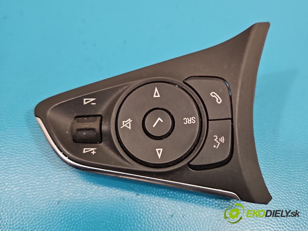 Opel Grandland 2017–2024 1.2 T 131 HP automatic 96 kW 1199 cm3 5- prepínač multifunkční: řízení: 39172790 (Prepínacie páčky pod volantom)