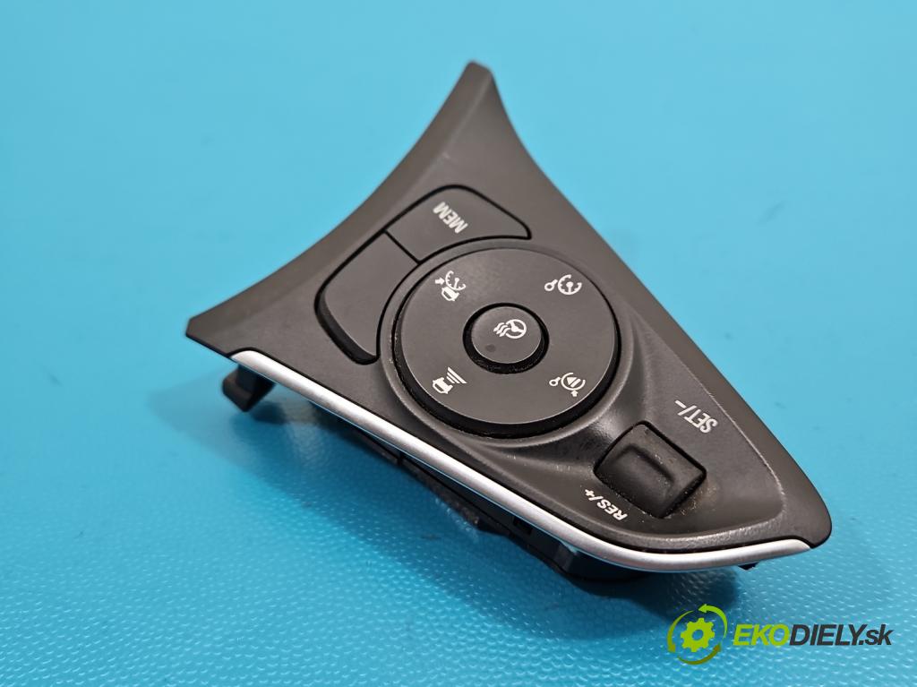 Opel Grandland 2017–2024 1.2 T 131 HP automatic 96 kW 1199 cm3 5- prepínač multifunkční: řízení: 39172794 (Prepínacie páčky pod volantom)