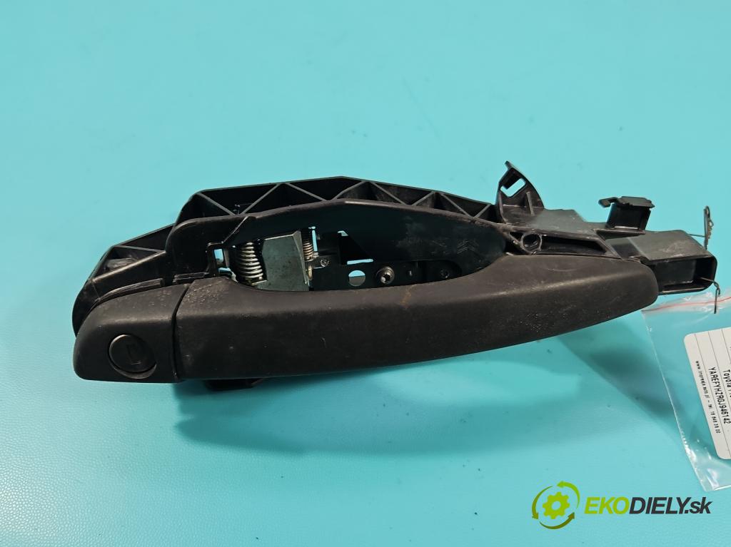 Toyota Proace City 1.5 D4D 131 HP automatic 96 kW 1499 cm3 5- rukoväť predné ľavé mimo: 9802977380 (Kľučka dverí vonkajšia predná ľavá)