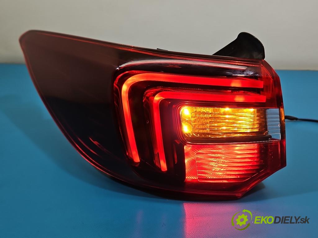 Opel Grandland 2017–2024 1.2 T 131 HP automatic 96 kW 1199 cm3 5- svetlo / reflektor zadné ľavé 9846766880 (Kľučka dverí ostatné)