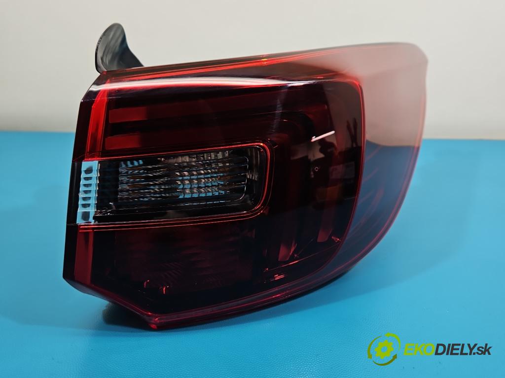 Opel Grandland 2017–2024 1.2 T 131 HP automatic 96 kW 1199 cm3 5- svetlo / reflektor zadné pravé 9846766680 (Kľučka dverí ostatné)