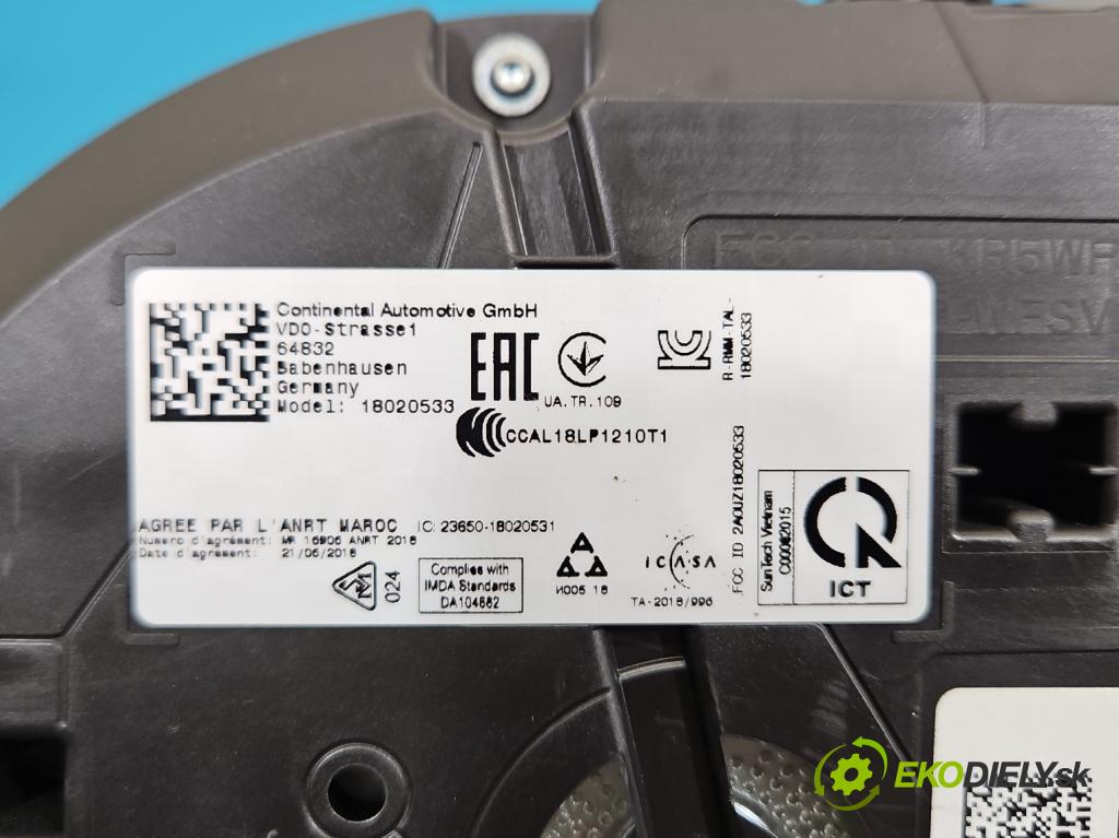 Skoda Kodiaq I 2.0 tdi 150 HP automatic 110 kW 1968 cm3 5- prístrojovka/ budíky 565920741B (Prístrojová doska)