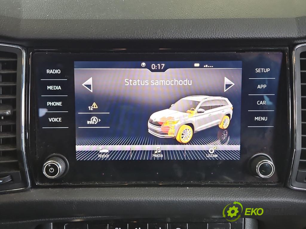 Skoda Kodiaq I 2.0 tdi 150 HP automatic 110 kW 1968 cm3 5- Radio originál 5Q0035840C