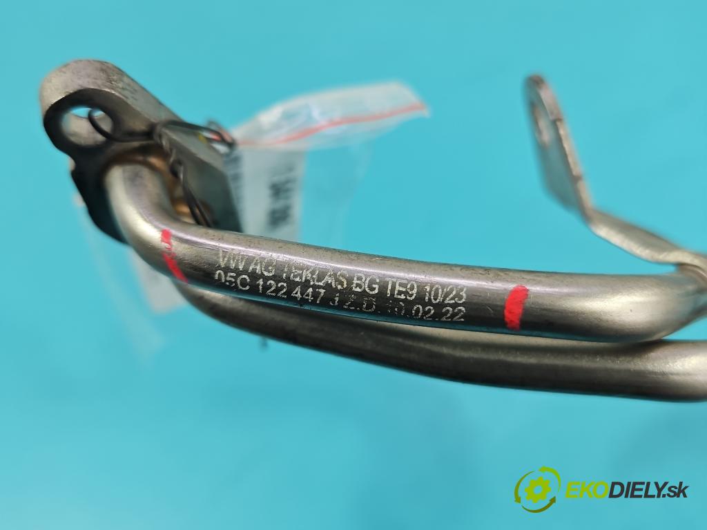 Skoda Kamiq 1.0 TSI 110 HP automatic 81 kW 999 cm3 5- rúrka systému chladenia 05C122447J