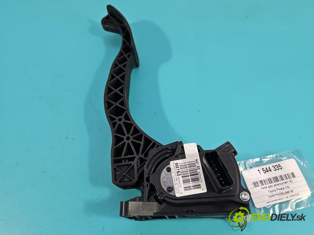 Toyota Proace City 1.5 D4D 131 HP automatic 96 kW 1499 cm3 5- pedal plyn potenciometr: 9836042280