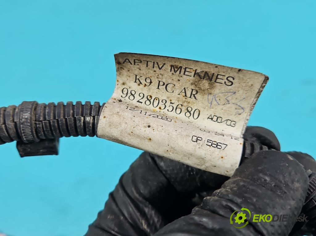 Toyota Proace City 1.5 D4D 131 hp automatic 96 kW 1499 cm3 5- Balíček: nárazníku zadní 9813348377XT