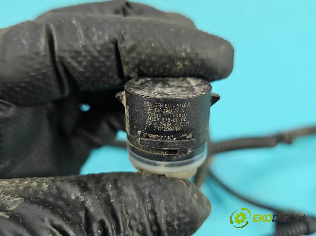 Toyota Proace City 1.5 D4D 131 hp automatic 96 kW 1499 cm3 5- Balíček: nárazníku zadní 9813348377XT