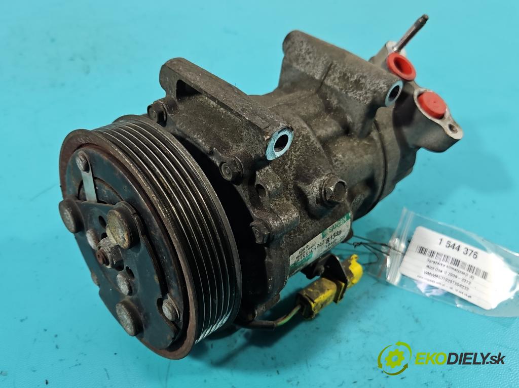 Mini One II 2006-2013 1.4 16V 95 hp manual 70 kW 1397 cm3 3- Kompresor: klíma 2758433-01 (Kompresor klimatizace)