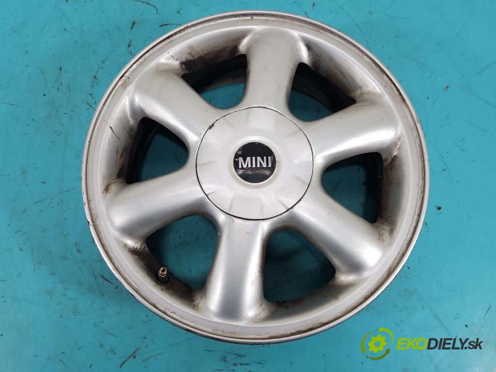 Mini One II 2006-2013 1.4 16V 95 HP manual 70 kW 1397 cm3 3- Disk hliník 15" komplet 6769406
